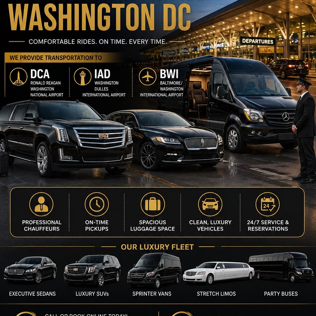 airport limo near Toronto Airport Transportation Made Easy